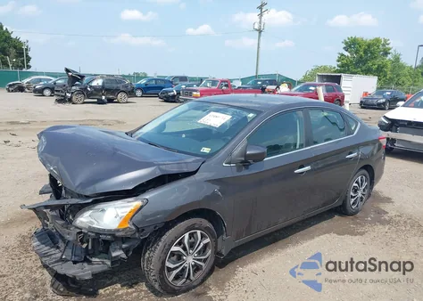 2013 Nissan Sentra Sv from USA, damaged, VIN 3N1AB7AP0DL640658
